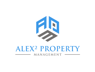 Alex² Property Management logo design by asyqh