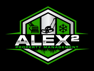 Alex² Property Management logo design by AamirKhan