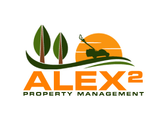 Alex² Property Management logo design by AamirKhan