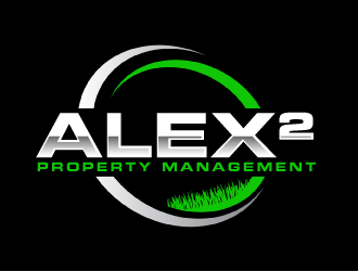 Alex² Property Management logo design by AamirKhan