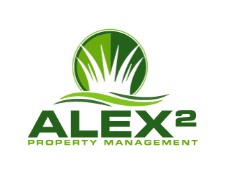 Alex² Property Management logo design by AamirKhan