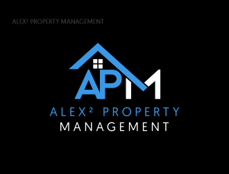 Alex² Property Management logo design by DeyXyner