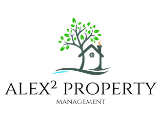 Alex² Property Management logo design by jetzu