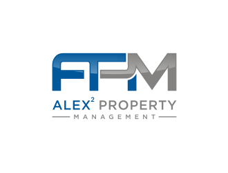 Alex² Property Management logo design by artery