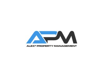 Alex² Property Management logo design by bombers