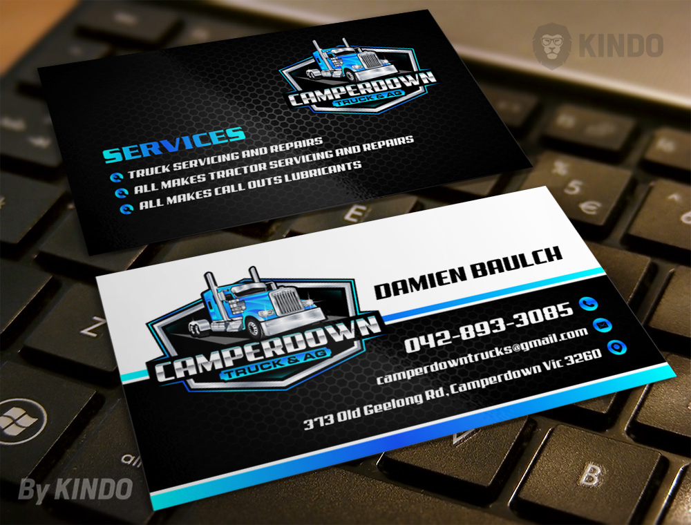 Camperdown Truck & AG logo design by Kindo
