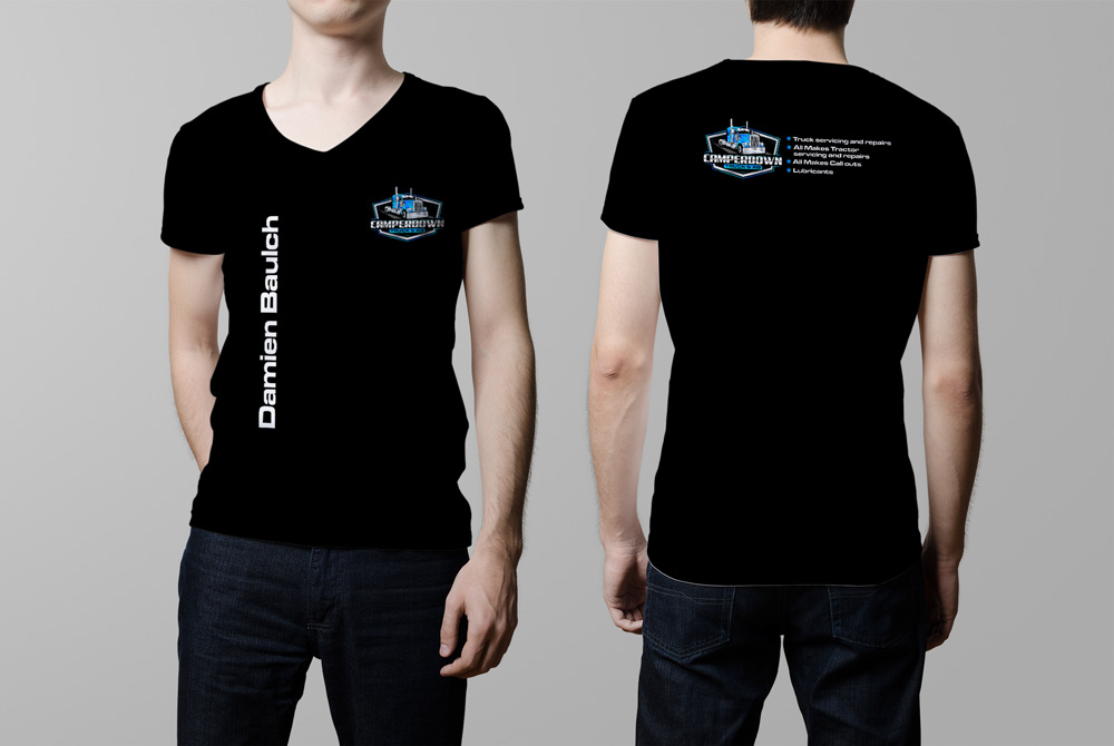Camperdown Truck & AG logo design by grea8design