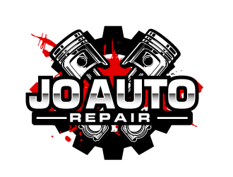 jo auto repair logo design by AamirKhan