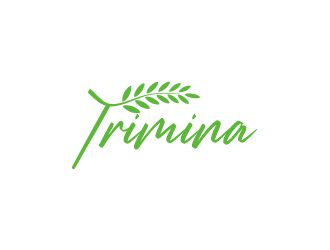 Trimina logo design by Ulid