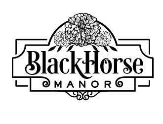 BlackHorse Manor logo design by Ultimatum