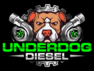 Underdog Diesel logo design by LucidSketch