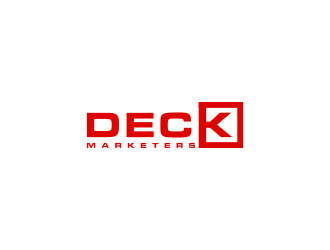 Deck Marketers logo design by salis17