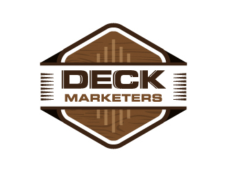 Deck Marketers logo design by zakdesign700