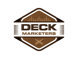 Deck Marketers logo design by zakdesign700