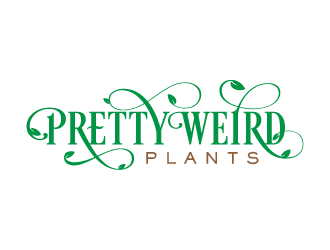Pretty Weird Plants logo design by Ultimatum