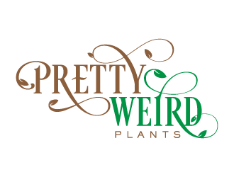 Pretty Weird Plants logo design by Ultimatum