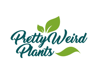 Pretty Weird Plants logo design by daanDesign