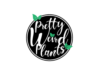 Pretty Weird Plants logo design by Erasedink