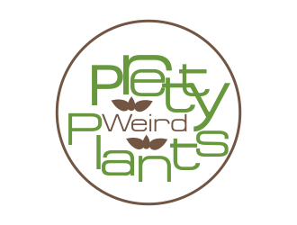 Pretty Weird Plants logo design by MUNAROH