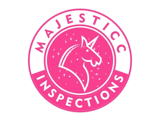 Majesticc Inspections logo design by dibyo