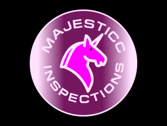 Majesticc Inspections logo design by MUNAROH