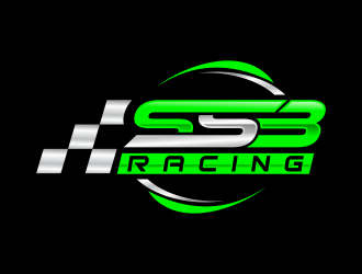 Slaton Scott Baldock Racing logo design by javaz
