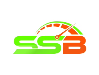Slaton Scott Baldock Racing logo design by daanDesign