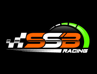 Slaton Scott Baldock Racing logo design by daywalker
