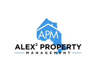 Alex² Property Management logo design by GemahRipah