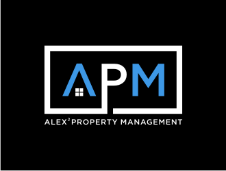 Alex² Property Management logo design by puthreeone
