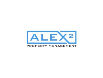 Alex² Property Management logo design by bombers