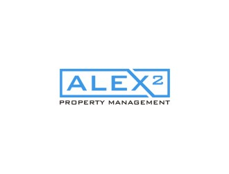 Alex² Property Management logo design by bombers