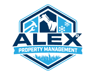 Alex² Property Management logo design by jaize