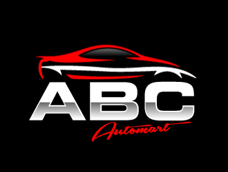 ABC automart logo design by AamirKhan