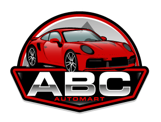 ABC automart logo design by AamirKhan