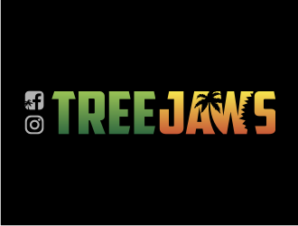 Tree jaws logo design by GemahRipah
