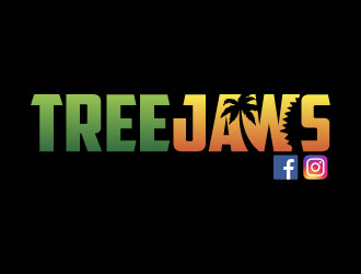 Tree jaws logo design by daywalker