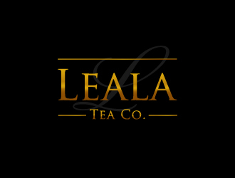 LeaLa Tea Co. logo design by gateout