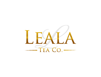 LeaLa Tea Co. logo design by gateout