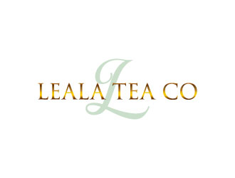 LeaLa Tea Co. logo design by aryamaity