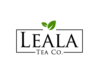 LeaLa Tea Co. logo design by gateout
