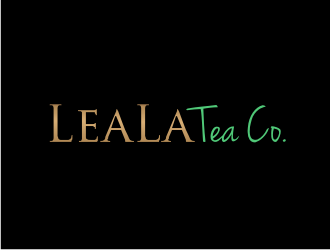 LeaLa Tea Co. logo design by wa_2