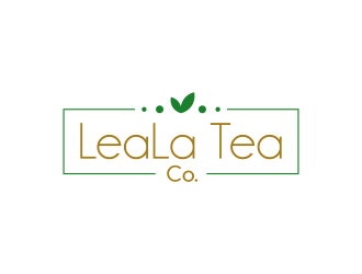 LeaLa Tea Co. logo design by ingepro