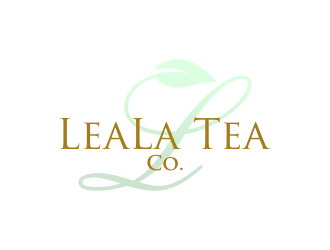 LeaLa Tea Co. logo design by ingepro
