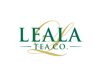 LeaLa Tea Co. logo design by johana