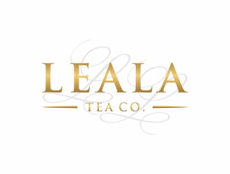 LeaLa Tea Co. logo design by christabel