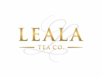 LeaLa Tea Co. logo design by christabel
