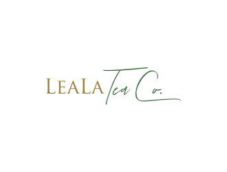 LeaLa Tea Co. logo design by RIANW