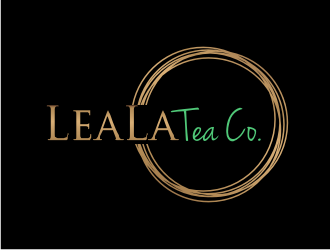 LeaLa Tea Co. logo design by wa_2
