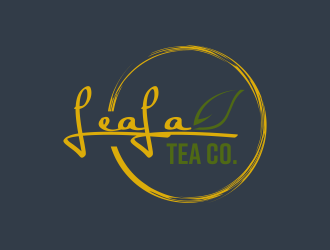 LeaLa Tea Co. logo design by GassPoll